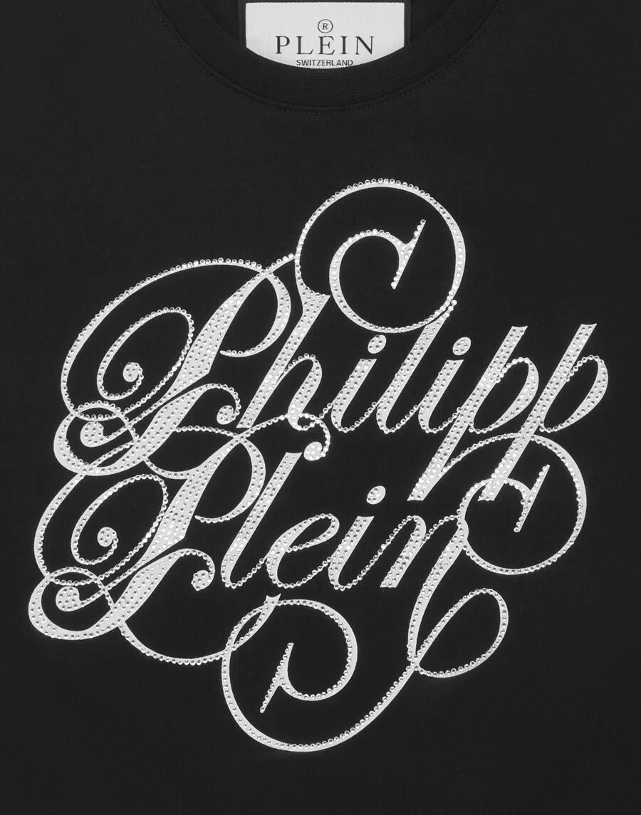 Черная рубашка Philipp Plein 'Coursive' — фото 3