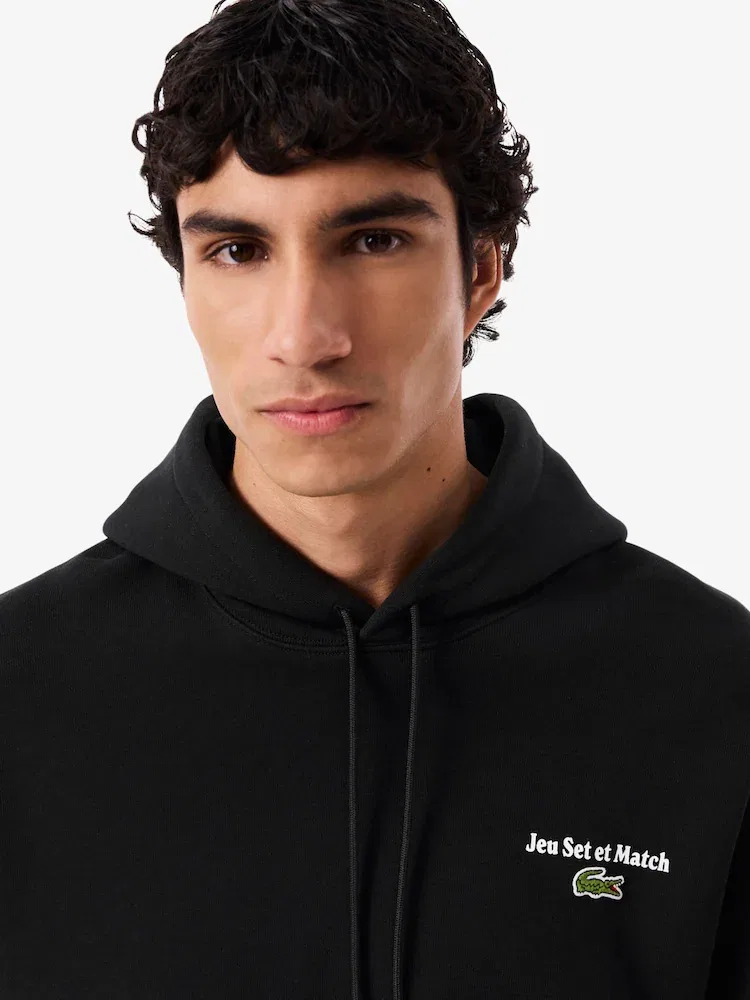 Свитшот с логотипом LACOSTE, Black — фото 2