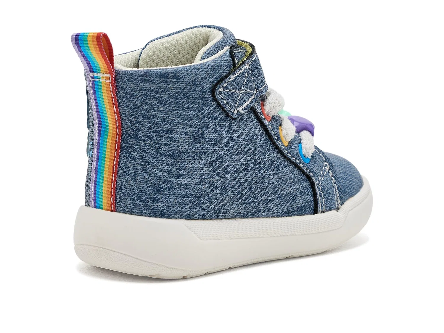 Кроссовки Can You Say (для младенцев и малышей) Stride Rite, Denim — фото 4