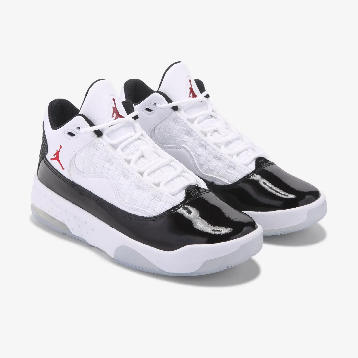 Детские высокие кроссовки Max Aura 2 Jordan, White/Red/Black