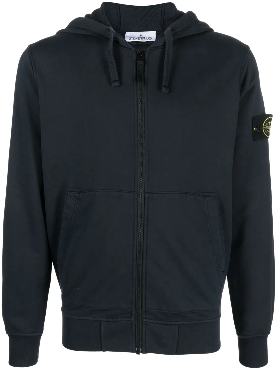 Stone Island Худи с кулиской, синий
