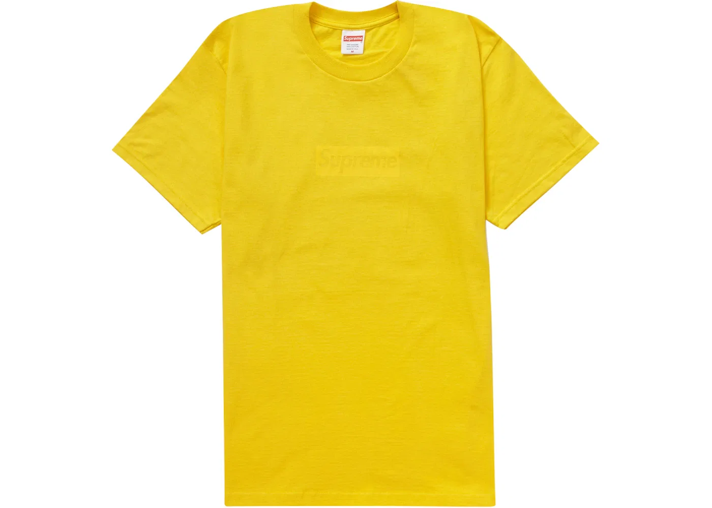 Мужская футболка с принтом Supreme Tee, Yellow
