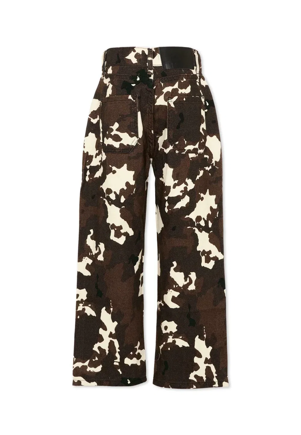 Pantaloni - джинсы свободного кроя Msgm, Multi-Coloured — фото 2