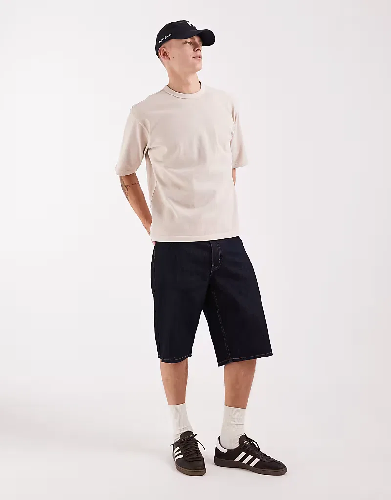 Футболка Levi's из плотной ткани, свободного кроя, каменного — фото 2