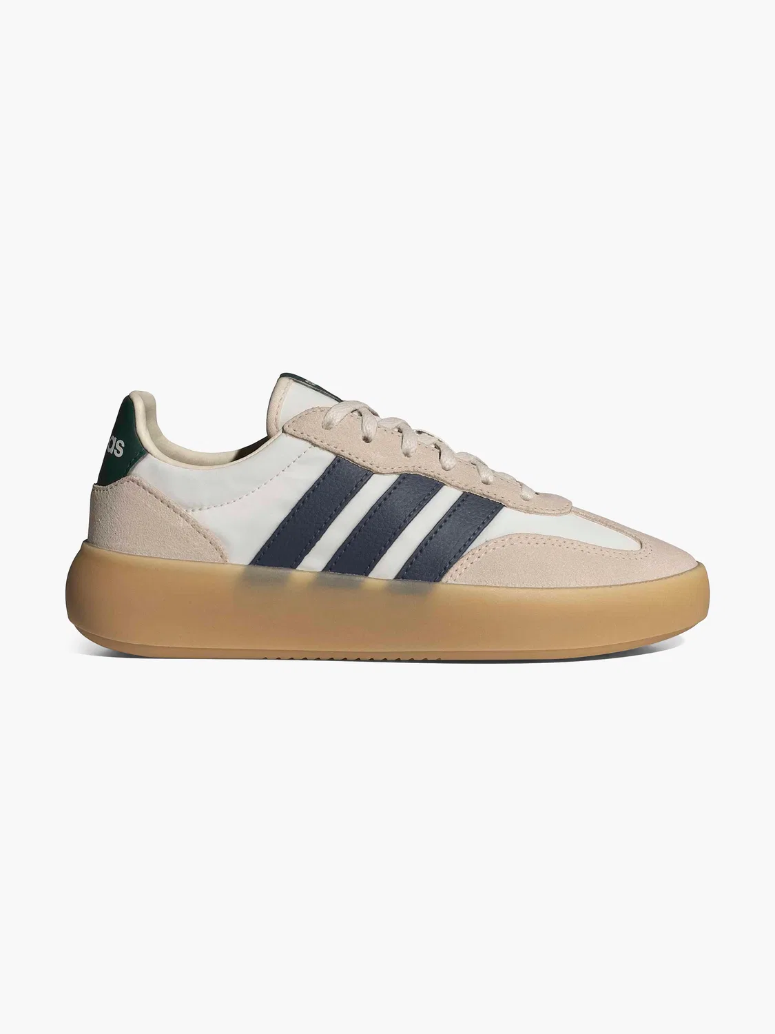 Детские кроссовки на шнуровке Adidas Barreda Decode J, бежевый
