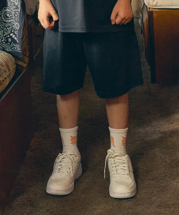 Шорты Kids jersey mesh shorts Brownbreath Kids, черный