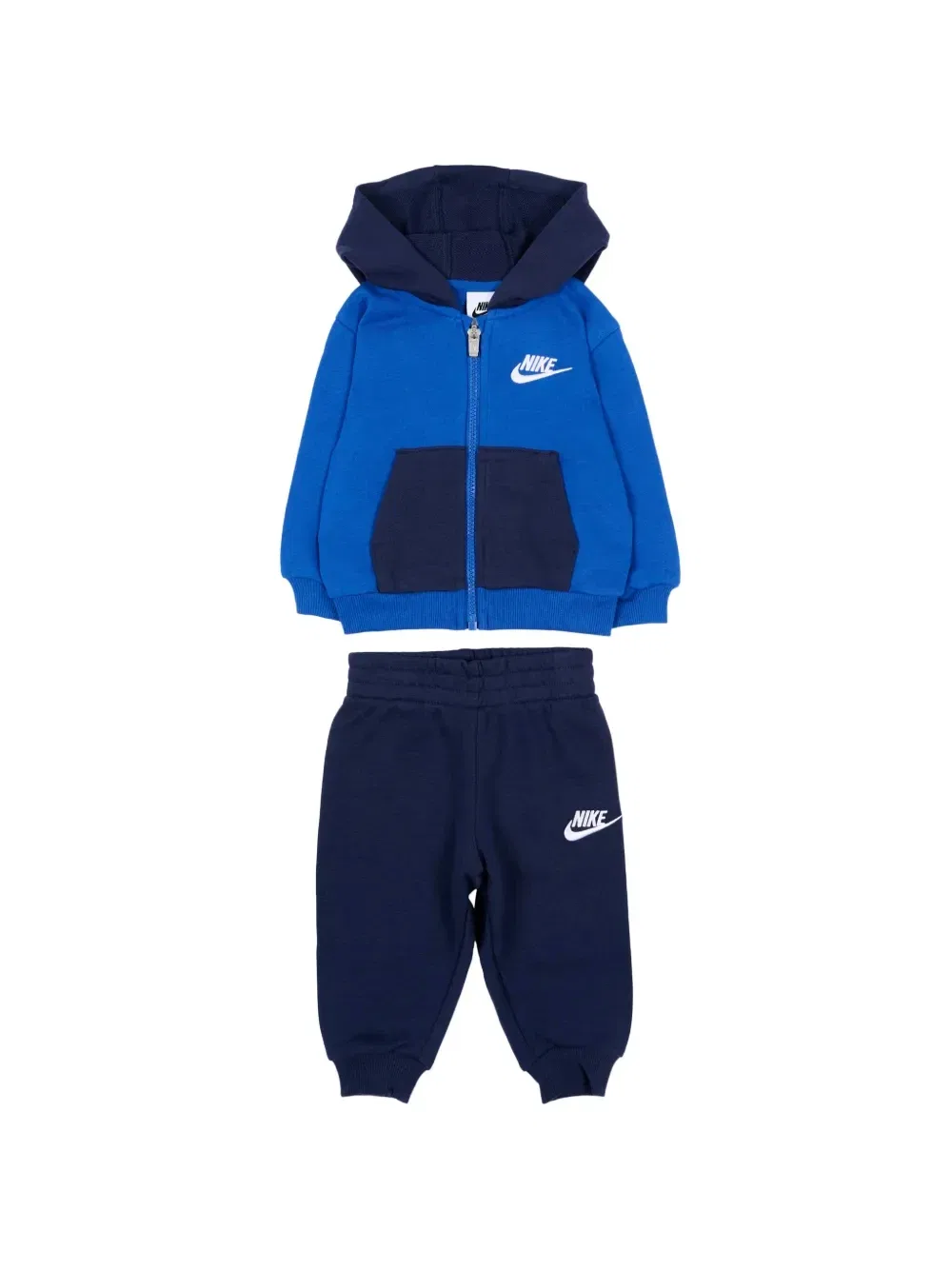 Комплект спортивного костюма с логотипом из трех предметов Nike Kids, синий — фото 2