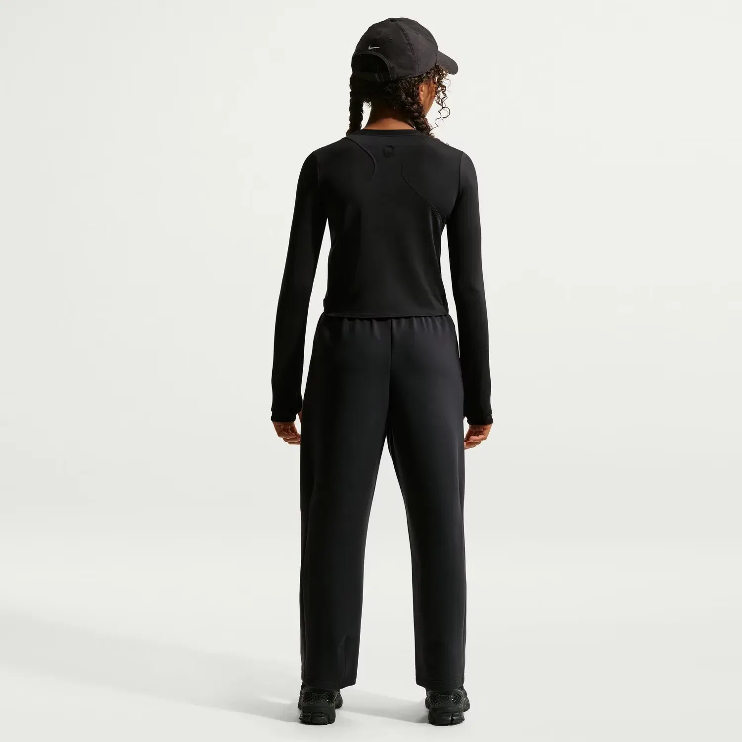 Детские спортивные штаны для девочек Nike, Negro — фото 2