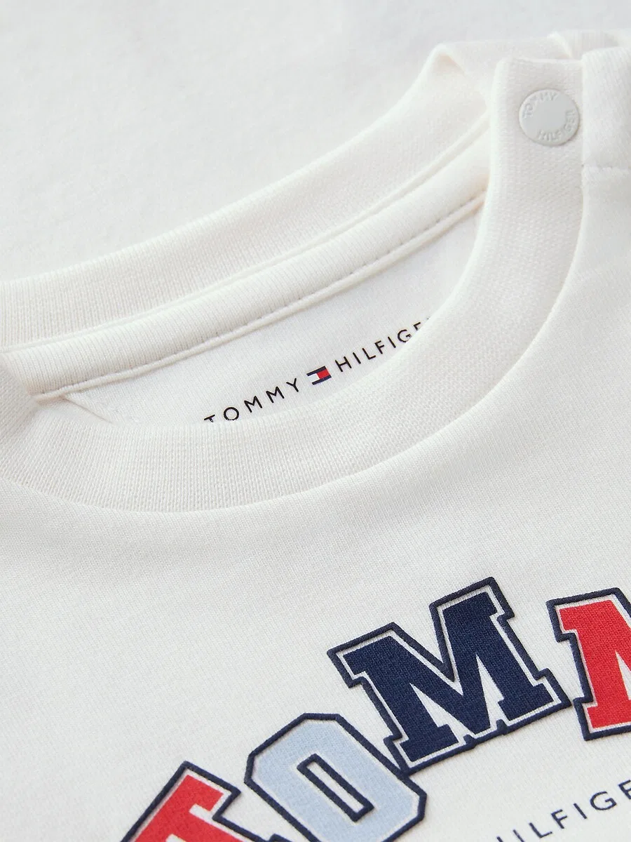 Набор TOMMY HILFIGER в цветах: морской синий, светло-синий, белый — фото 3