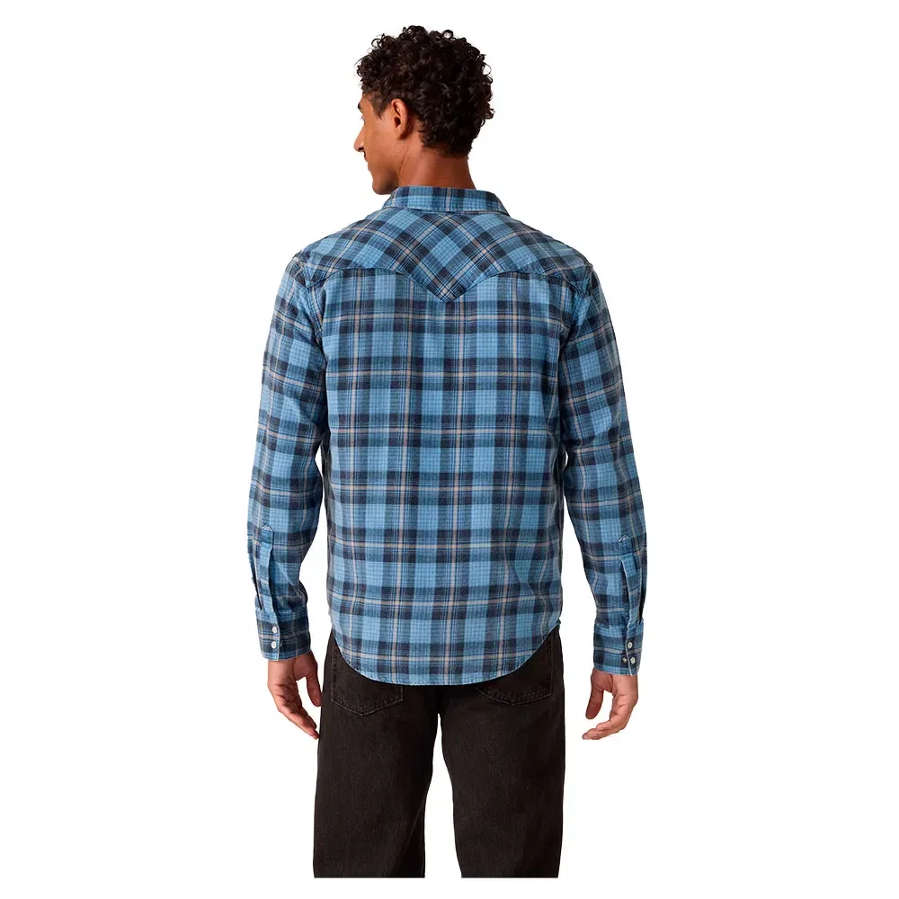 Мужская рубашка с длинным рукавом Barstow Western Levi's, Blue — фото 2