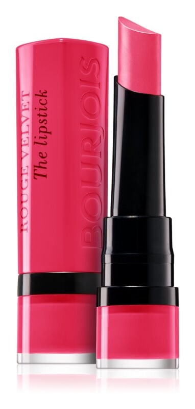 Матовая помада Bourjois Rouge Velvet The Lipstick, оттенок 09 Fuchsia Botté 2,4 г — фото 2