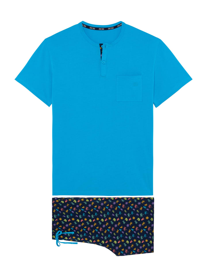 

HOM Пижама «Калифорния» с многоцветным принтом