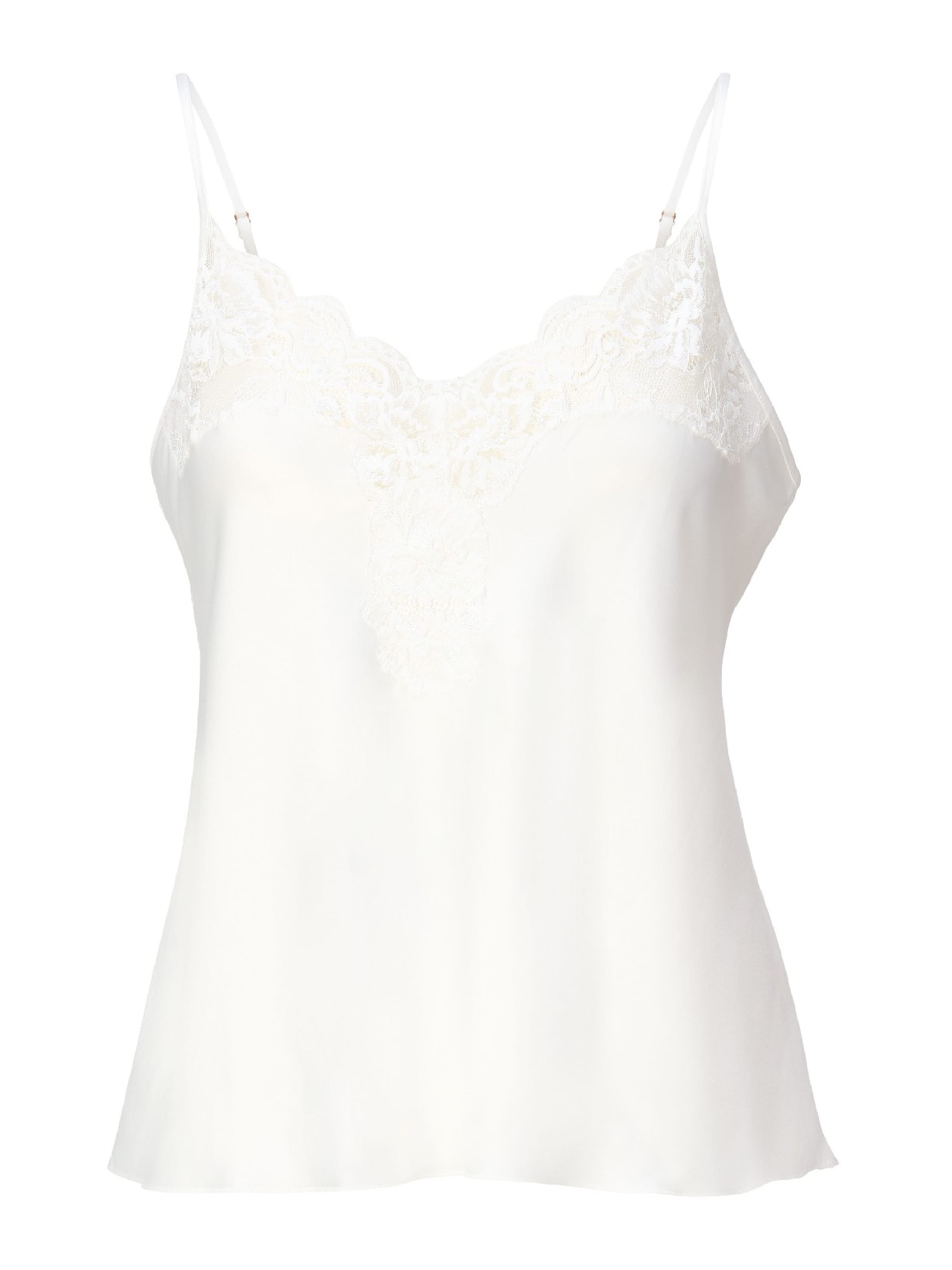 

LingaDore Пижамная рубашка в белом цвете