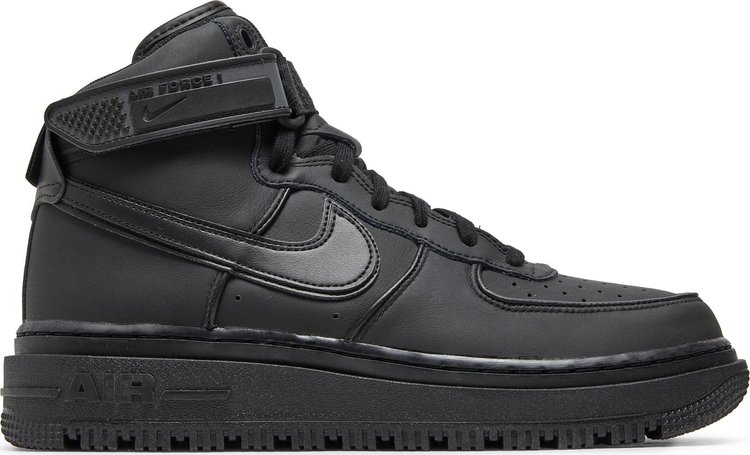 Ботинки Nike Air Force 1 Boot 'Black Anthracite', черный - фото