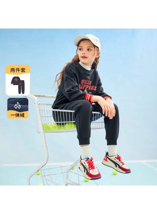 Комплект детской спортивной одежды с начесом худи и штаны Hush Puppies — фото 3