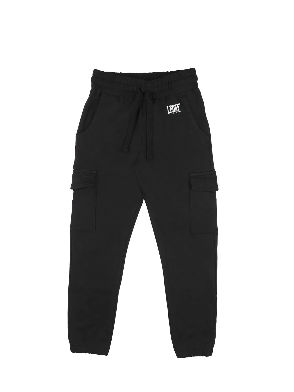 Детские зимние карго-брюки из флиса Basic Leone 1947 Apparel, Schwarz