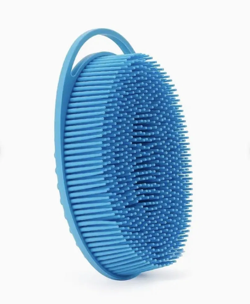 Силиконовая щетка для тела, TC, Blue Generisch