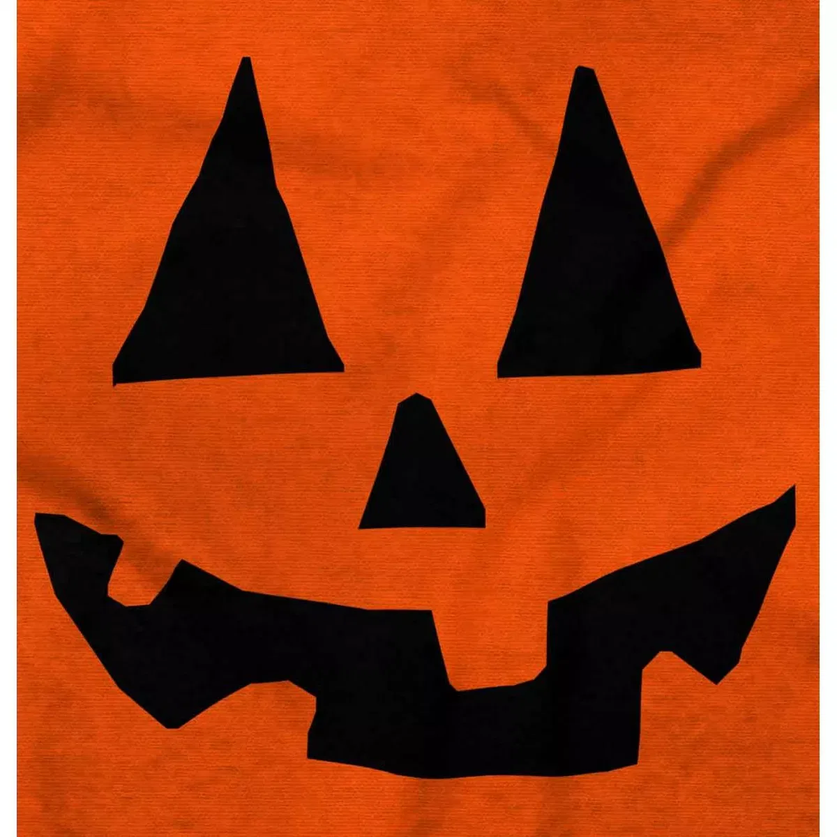 Детский боди-комбинезон с принтом Jack O' Lantern Pumpkin Face Brisco Brands, Orange — фото 2
