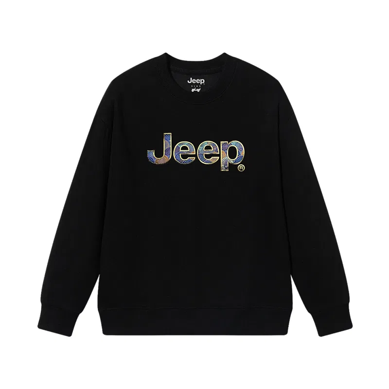 Детский свитшот с круглым вырезом Grade School Jeep, Navy — фото 3