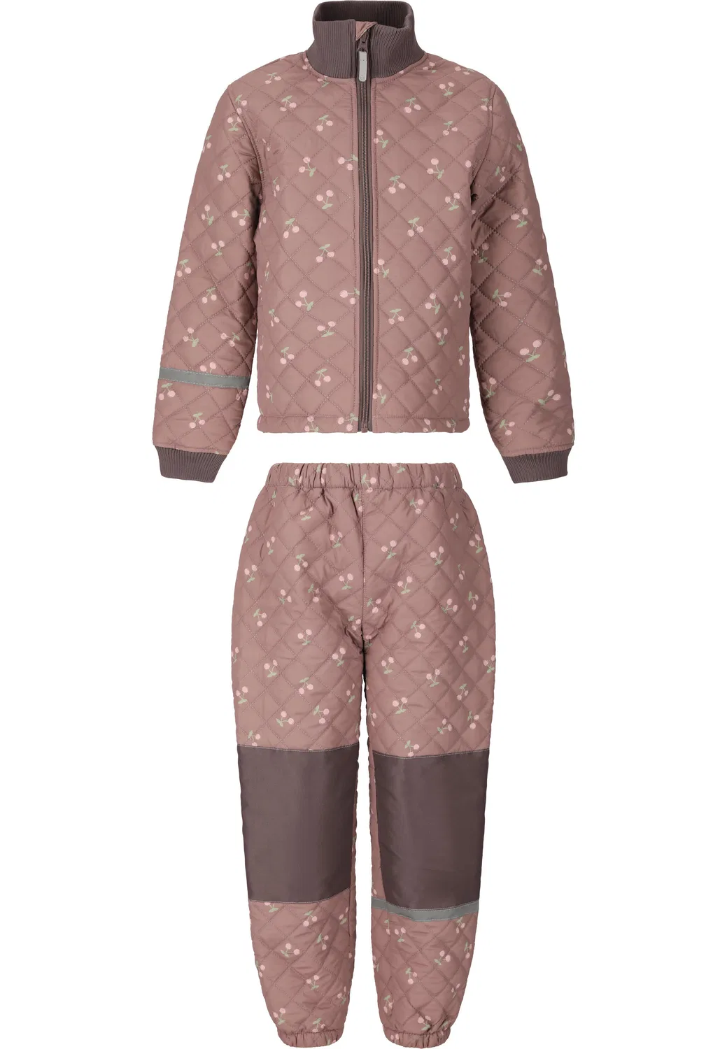 Детский комплект с принтом Stockland Zigzag, Violett / Malvenfarben