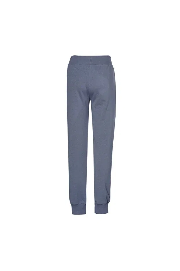 Детские спортивные штаны для девочек зауженные Felisias kids trackpants Hummel, Blue — фото 3