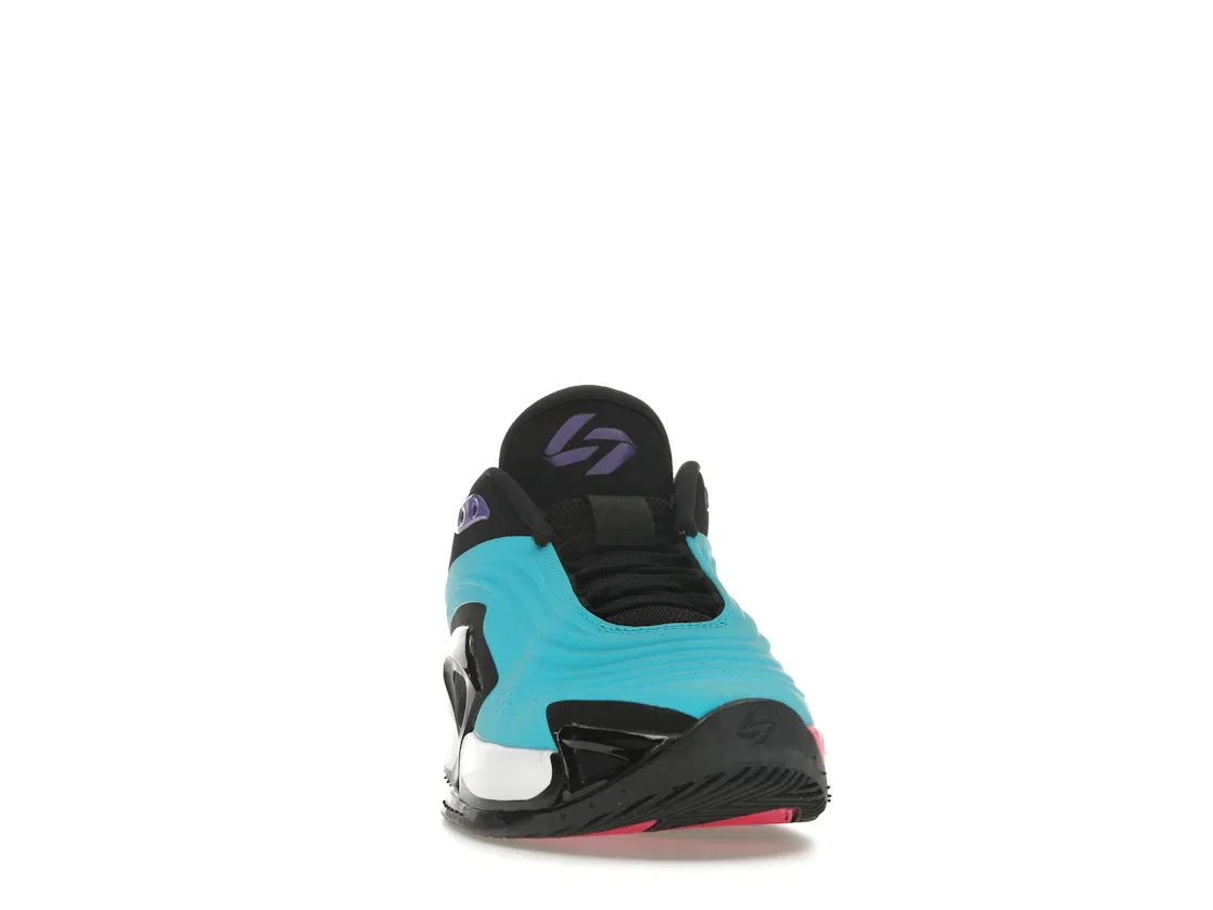 Детские кроссовки для мальчиков с принтом Jordan Luka 3, Chlorine Blue/Hyper Pink/Hyper Grape/Black — фото 2
