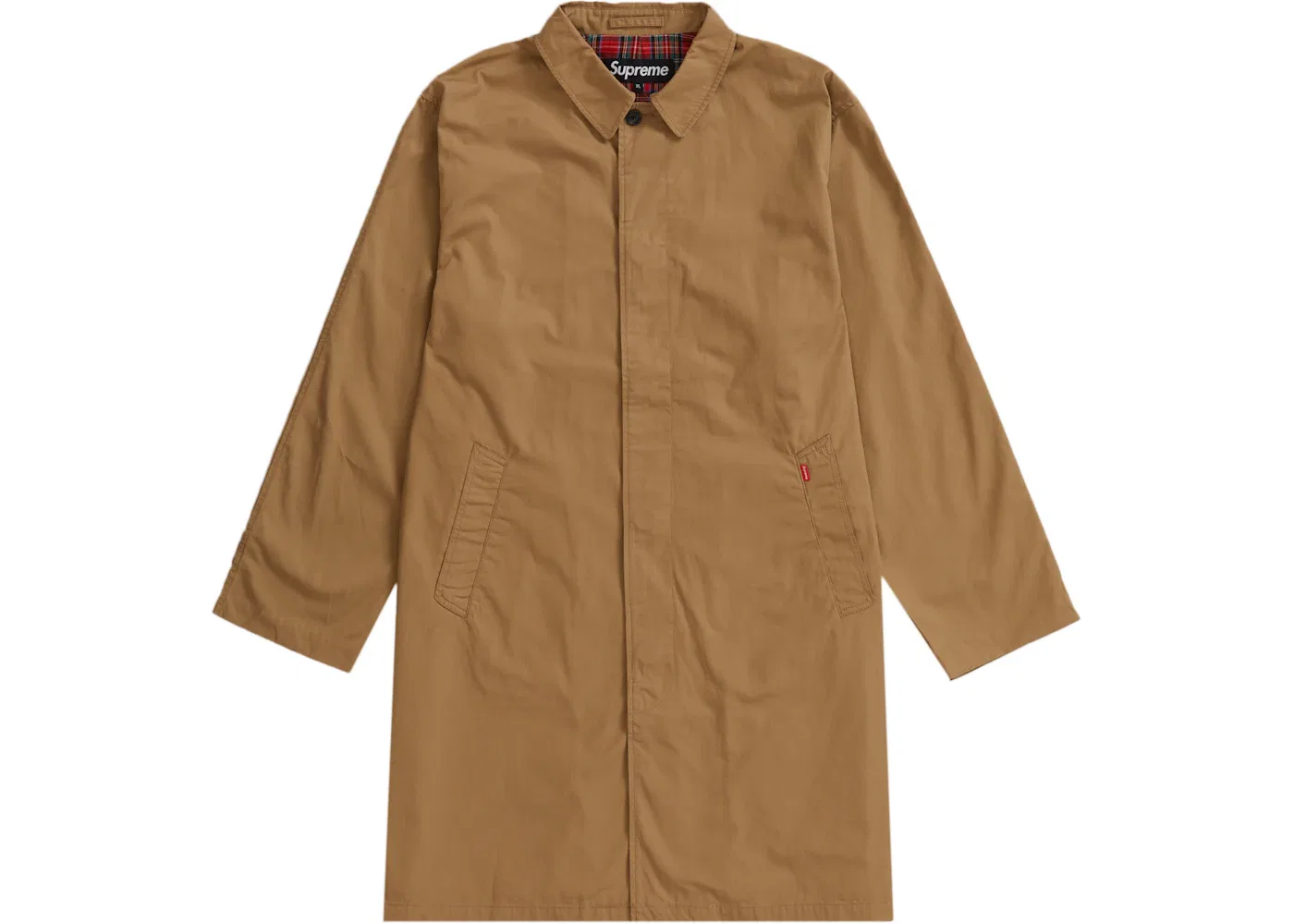 Мужское пальто с поясом Supreme PiL Trench Coat, Tan