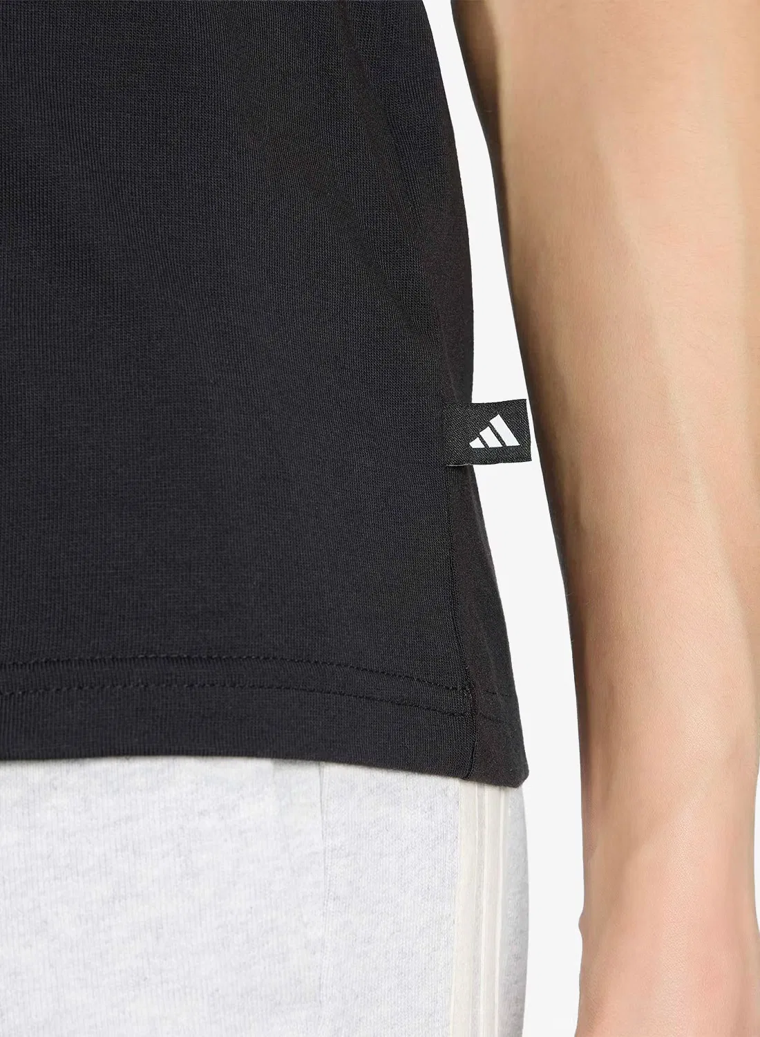 Футболка с принтом Food Regular Graphic Adidas, черный — фото 4