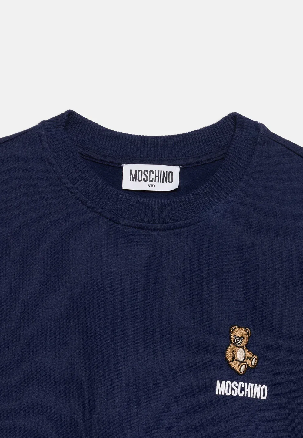 Толстовка унисекс - универсальная толстовка Moschino, Blu Navy — фото 3