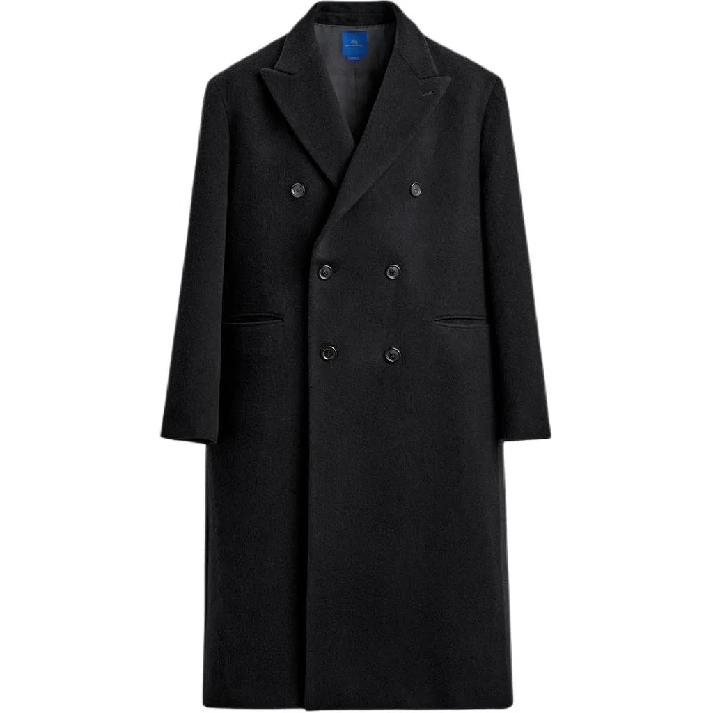 Мужское пальто Aaron Levine ZARA, Blue
