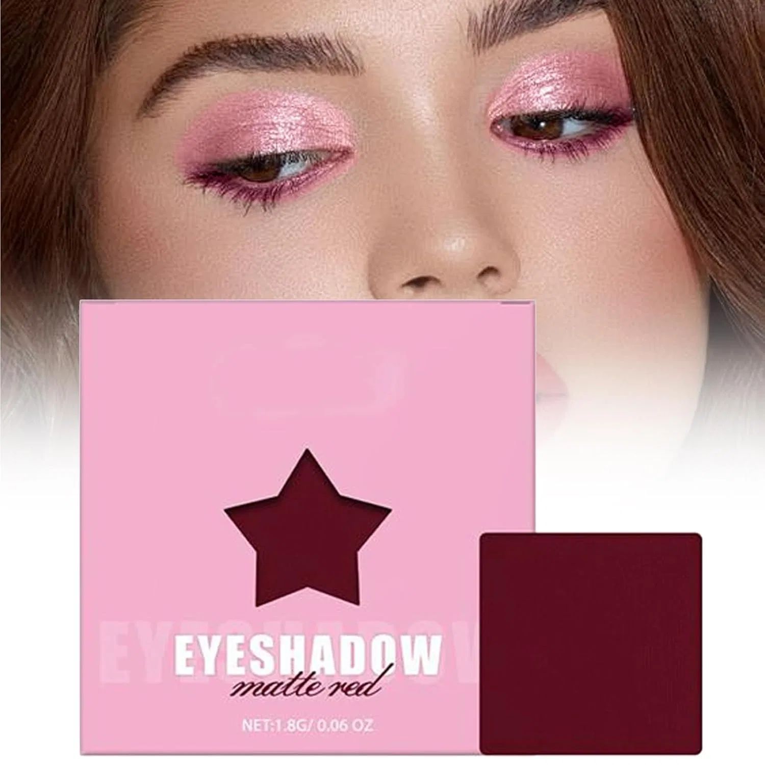 Палетка теней для век Wealthy Eyeshadow, Generisch, 1 шт, 1.5 г, Red — фото 3