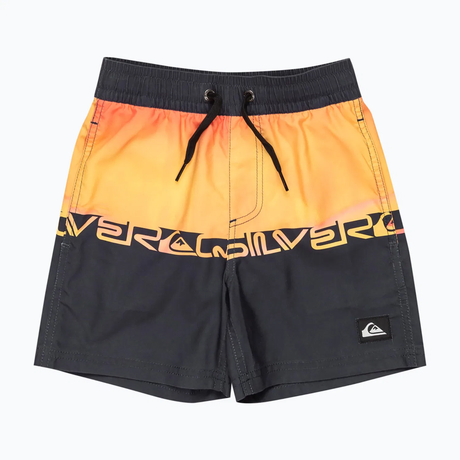 Детские шорты для плавания с принтом Everyday Straight Volley 12" Quiksilver, Schwarz