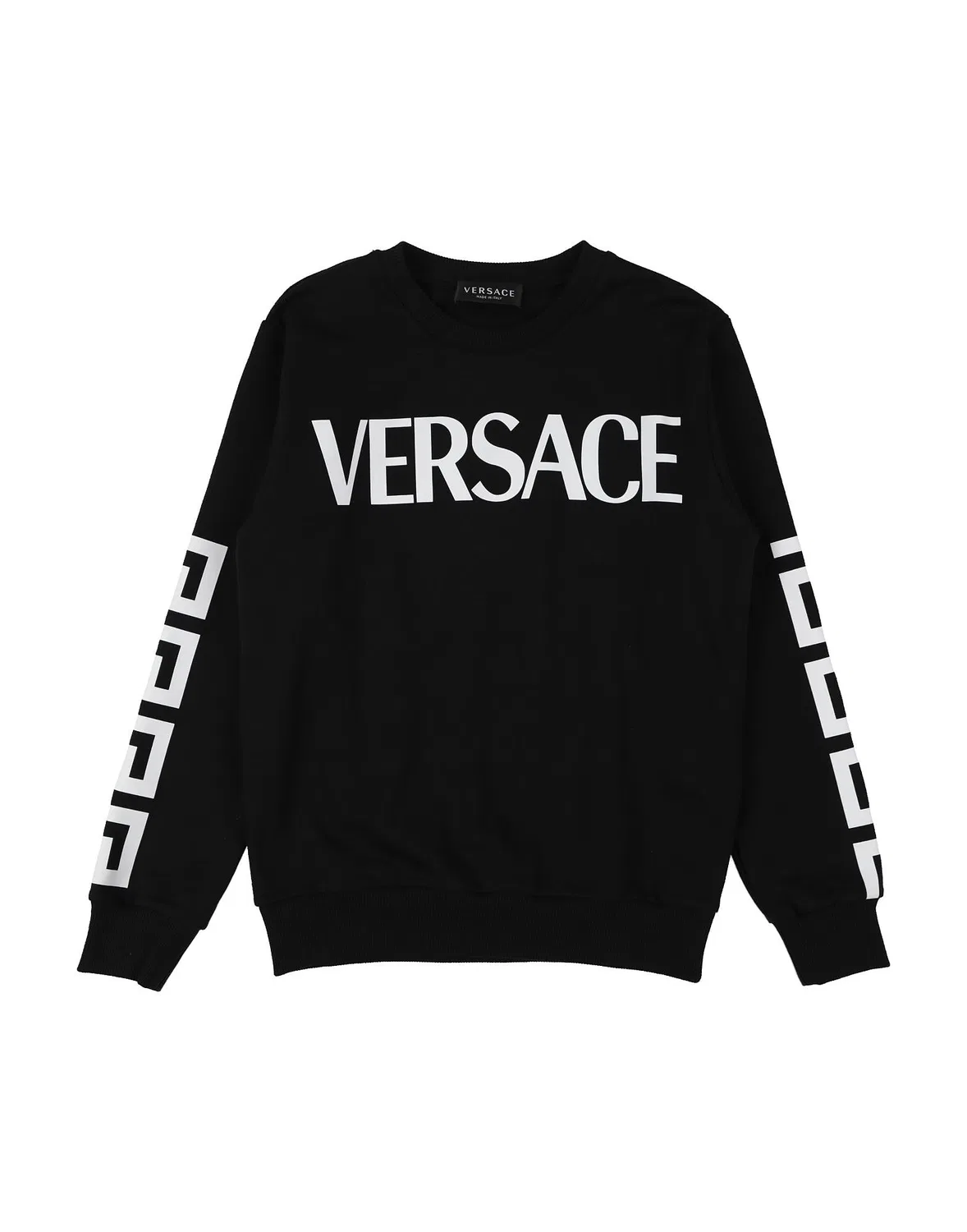 Детский свитшот для мальчиков Versace Young, черный