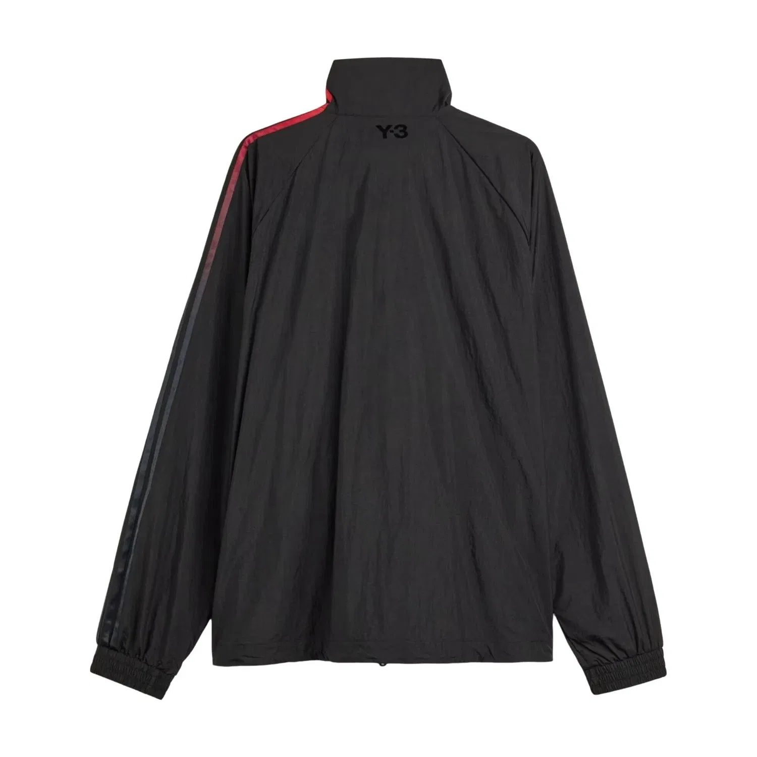 Мужская куртка с градиентными полосами из нейлона Adidas x Y-3 Gradient 3 Stripes Nylon Track Jacket, черный — фото 2