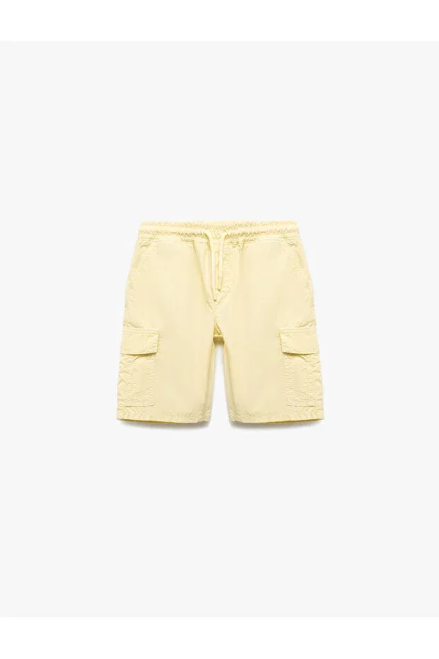 Детские шорты для мальчиков джинсовые Basics Koton, Yellow