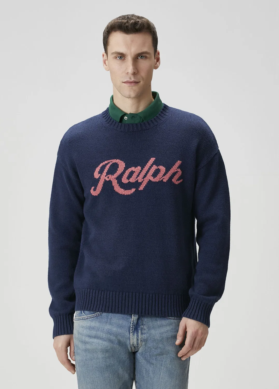 Казак Polo Ralph Lauren Lacivert Logolu Keten, navy