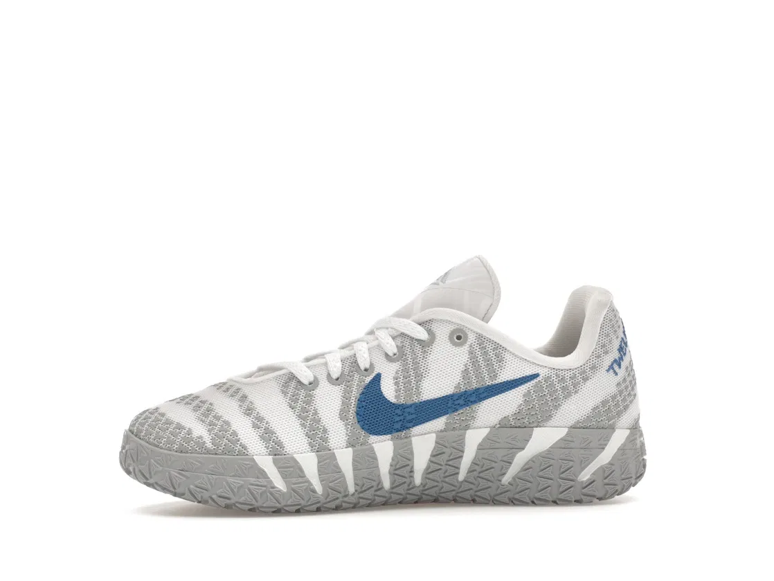Детские кроссовки для активного спорта Nike Ja 3 Light Show GS Nike, White/Dusty Cactus/Hyper Pink/Star Blue — фото 3