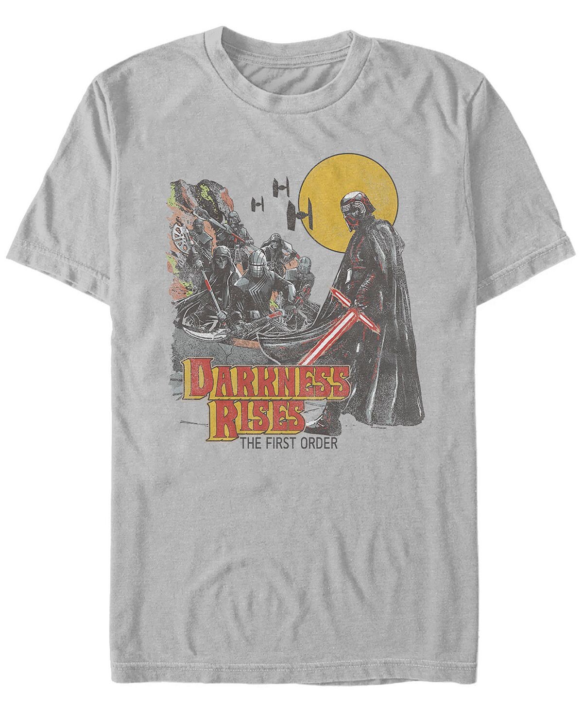 

Мужская футболка star wars episode ix first order darkness rises Fifth Sun, серый