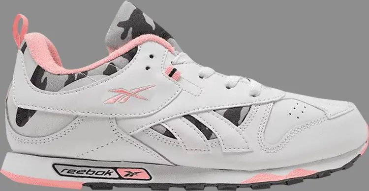 

Кроссовки classic leather recrafted j 'grey pink' Reebok, белый