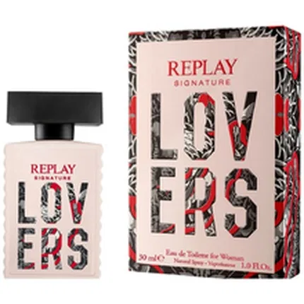 Туалетная вода цветочная Replay Signature Lovers Woman, 30 мл