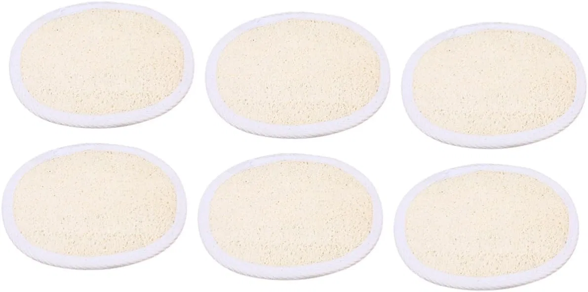 Спонжи для эксфолиации Beavorty, 3 шт, 12x9x1.5 см, Beige