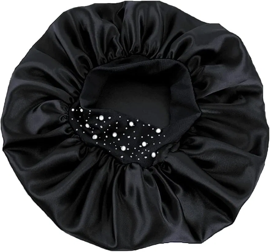 Шапочка для душа Satin Bonnet, YeeMan, черный — фото 2