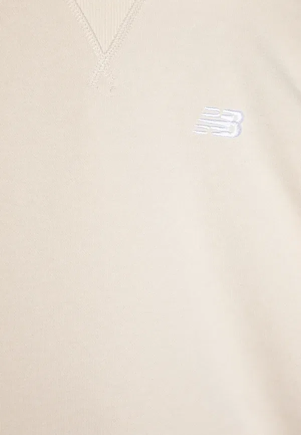 Худи с капюшоном, однотонное, Girls hoodie, New Balance, песочный, песочный — фото 3