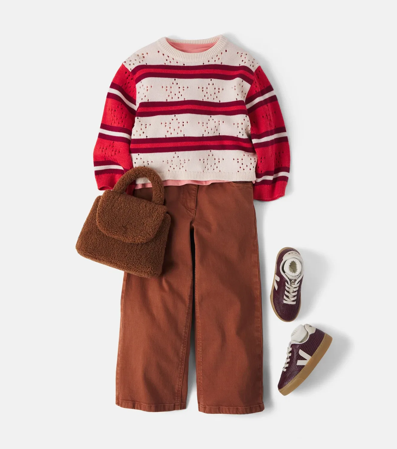 Свитер с круглым вырезом Stella Mccartney Kids, белый — фото 2