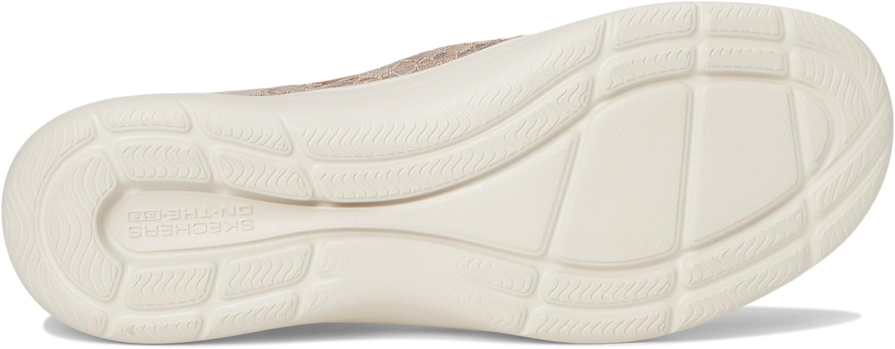 Балетки SKECHERS On-the-go Flex Radiant Hands Free Slip-ins - Blossoms, Taupe — фото 3
