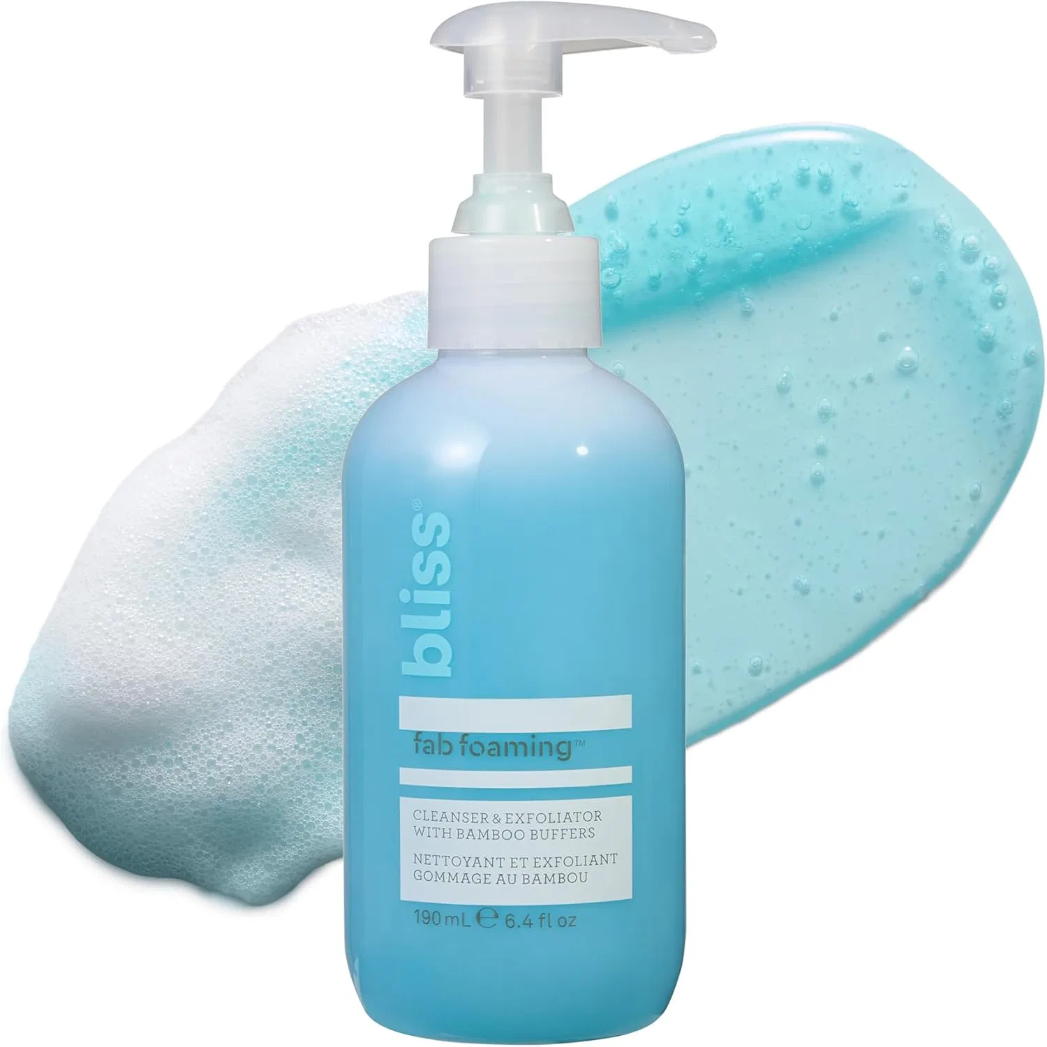 Пенка для умывания Bliss — Гель- с эксфолиацией Fabulous Foaming Face Wash, 200 мл