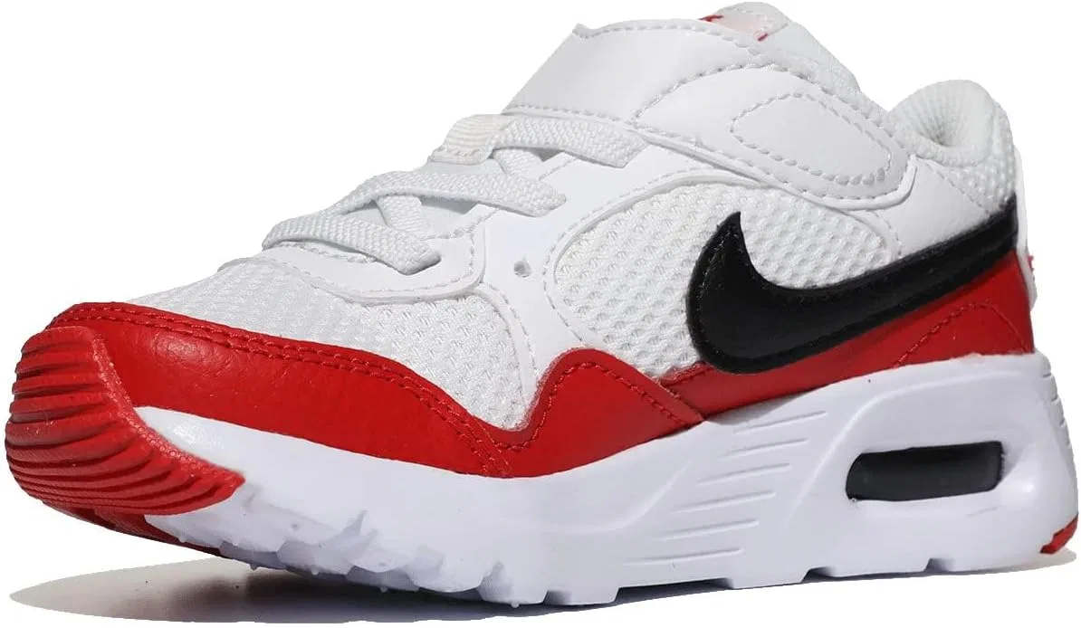Детские кроссовки для мальчиков Air Max Sc Nike, White/Red/Black