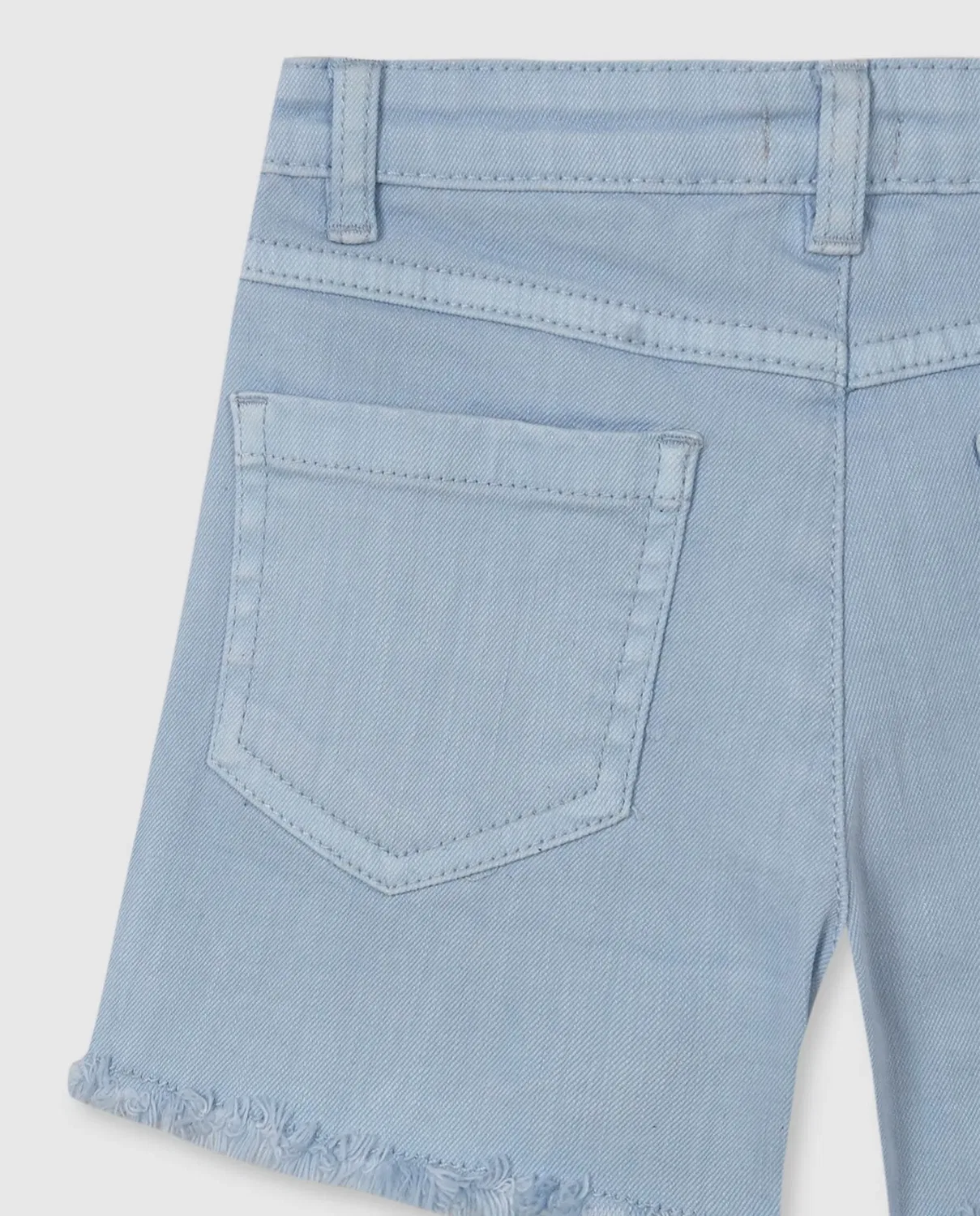 Детские шорты для девочек с вышивкой Denim Gocco, Denim — фото 4