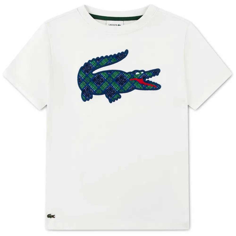 Футболка с коротким рукавом Lacoste, белый