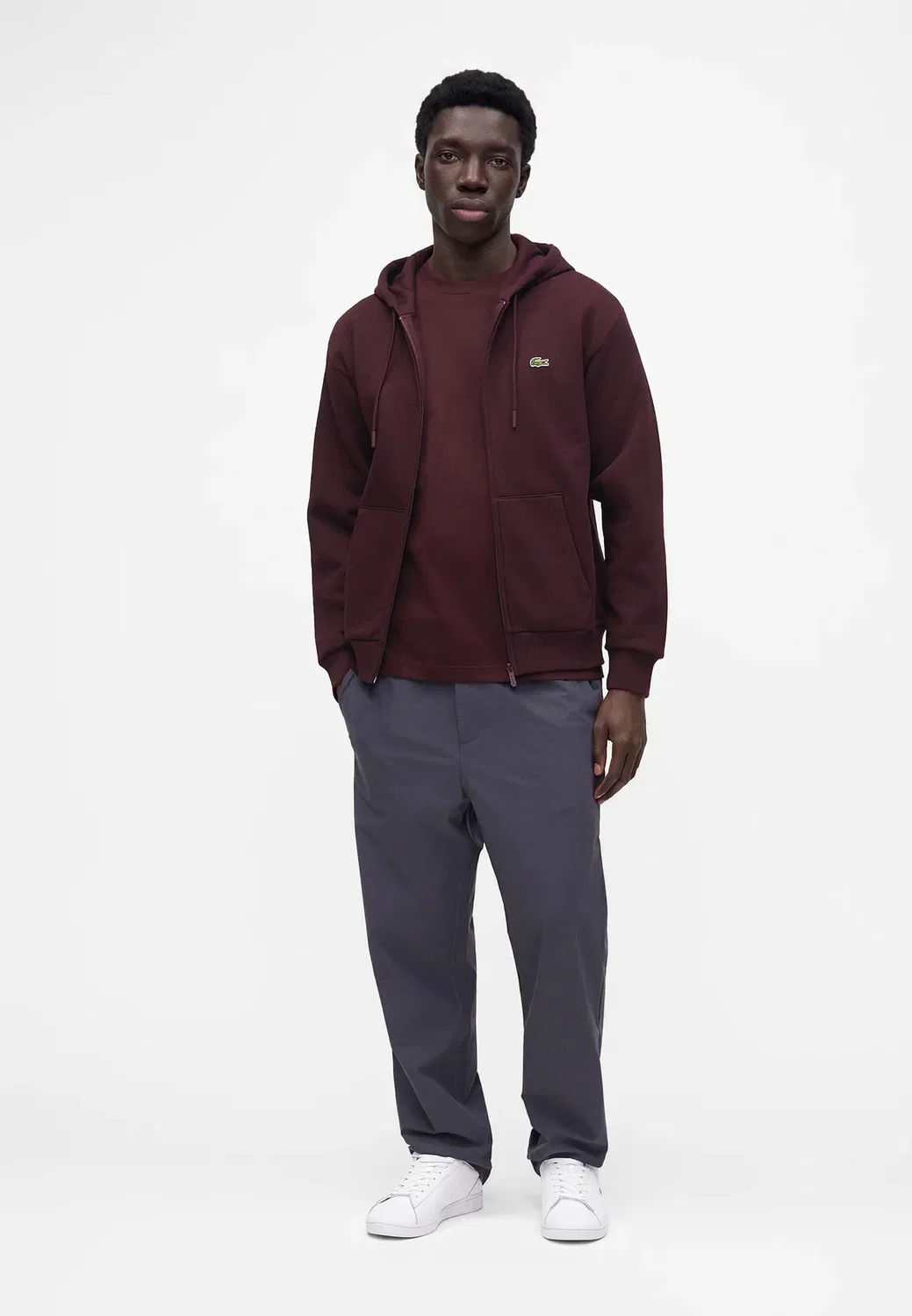Унисекс - толстовка на молнии Lacoste, Oxalis